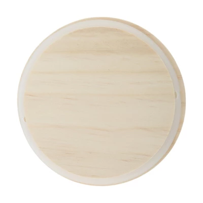 Unique Bargains Lightweight Hole-Free Cup Cover Wood Tone 1Pc 11 Unique Bargains Lightweight Hole-Free Cup Cover Wood Tone 1Pc - Image 9