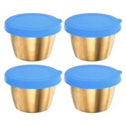 Unique Bargains Reusable Leak Proof Dipping Salad Blue Condiment Containers With Lids 17 Unique Bargains Reusable Leak Proof Dipping Salad Blue Condiment Containers With Lids -Kitchen Tools Shop GUEST dcff2528 652a 4693 b640 42309620dbd9