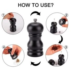 Unique Bargains Adjustable Coarseness Wooden Salt And Grinder Spice Mills -Kitchen Tools Shop GUEST dd6fd73c 18cf 4e78 b8a7 c0d7db8e7de1