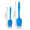 Unique Bargains Heat Resistant Non-scratch Non Sticky Rubber Spatula 10.8" X 2.4" 4 Pcs -Kitchen Tools Shop GUEST dee2c1f0 b40a 4b0c 8993 00d49d275060