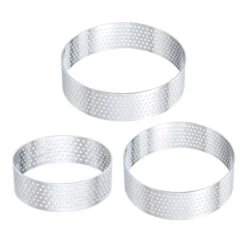Unique Bargains Stainless Steel Nonstick Perforated Durable Tarts Rings 1 Set -Kitchen Tools Shop GUEST dfa7f893 2039 48c5 86d7 ace430023361