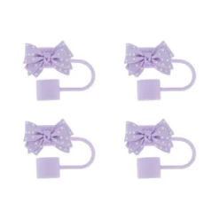 Unique Bargains Spotted Butterfly Straw Cover Cap 4 Pcs -Kitchen Tools Shop GUEST dfec265c 5660 4516 a40e dbbb5861996c