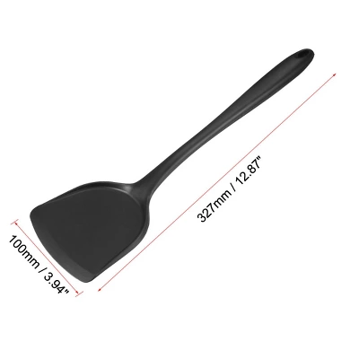 Unique Bargains Silicone Heat Resistant Flexible Non-Stick Spatula 1 Pc 3 Unique Bargains Silicone Heat Resistant Flexible Non-Stick Spatula 1 Pc