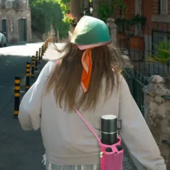 Unique Bargains Nylon Adjustable Shoulder Strap Mesh Water Bottle Holder -Kitchen Tools Shop GUEST e0939e5c 23f2 44b8 b18c aa4750125576