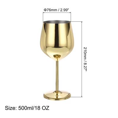 Unique Bargains Stainless Steel Wedding Party Shatterproof Reusable Cocktail Mugs 3 Unique Bargains Stainless Steel Wedding Party Shatterproof Reusable Cocktail Mugs