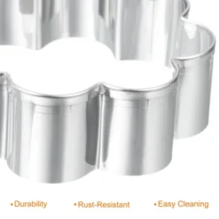 Unique Bargains Stainless Steel Non-Stick Heat Resistant Cake Pans 9 Unique Bargains Stainless Steel Non-Stick Heat Resistant Cake Pans -Kitchen Tools Shop GUEST e1ff6e86 c1d4 4f92 834f f9f89c808ed0