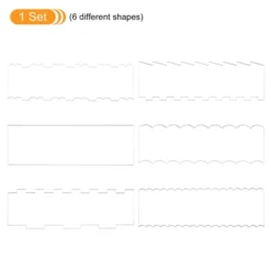 Unique Bargains Acrylic Versatile Durable Cake Scraper Smoother Tool Set 6 Pcs Clear 9 Unique Bargains Acrylic Versatile Durable Cake Scraper Smoother Tool Set 6 Pcs Clear -Kitchen Tools Shop GUEST e547ac04 9af1 4e5e b168 cbc4202f386c