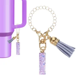 Unique Bargains Resin Lightweight Decorative Sparkling Purple Sequins Tumbler Cup Charm 36 Unique Bargains Resin Lightweight Decorative Sparkling Purple Sequins Tumbler Cup Charm -Kitchen Tools Shop GUEST e5b47483 a754 419b aff7 43fa81b71bd3