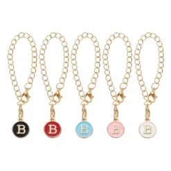 Unique Bargains Lobster Clasp Initial Name ID Charm Accessories For Tumbler With Handle 5 Pcs -Kitchen Tools Shop GUEST e5cdfcf2 6578 4897 bdfd befbcd8641fb
