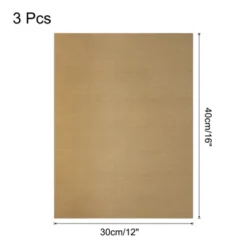 Unique Bargains Non-Stick Heat Resistant Non-Slip Cooking Grilling Baking Mat