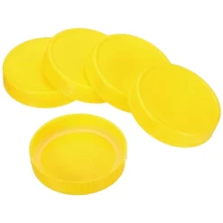 Unique Bargains Regular Mouth Plastic Mason Jar Lids With Silicone Sealing Ring 6 Pcs -Kitchen Tools Shop GUEST e75de3a2 f866 4638 bb3e 2f6b12a30368