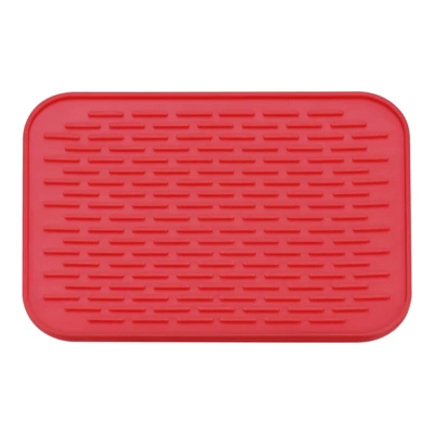 Unique Bargains Kitchen Heat Resistant Non-Slipping Silicone Under Sink Drain Pad Dish Drying Mat 7 Unique Bargains Kitchen Heat Resistant Non-Slipping Silicone Under Sink Drain Pad Dish Drying Mat - Image 5