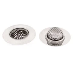Unique Bargains Stainless Steel Silver Tone Sink Strainer 1.2" Bottom 2 Pcs -Kitchen Tools Shop GUEST e97bdcf8 8ac6 4b63 9a0a 1e662cb8c3dd