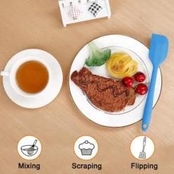 Unique Bargains Kitchen Cooking Baking Silicone Heat Resistant Non Stick Spatula 8 Unique Bargains Kitchen Cooking Baking Silicone Heat Resistant Non Stick Spatula -Kitchen Tools Shop GUEST e9a16b64 b578 41a7 b9d2 3e976f87c123