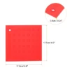 Unique Bargains Silicone Heat Resistant Non-slip Flexible Trivet Mats 6.9 Inch Red 2 Pcs 2 Unique Bargains Silicone Heat Resistant Non-slip Flexible Trivet Mats 6.9 Inch Red 2 Pcs -Kitchen Tools Shop GUEST ea455351 8992 4f27 b2e3 0d3af877bf0e
