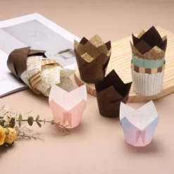 Unique Bargains Greaseproof Oven Safe Muffins Cupcakes Liners Tulip Baking Cups 150 Pcs 9 Unique Bargains Greaseproof Oven Safe Muffins Cupcakes Liners Tulip Baking Cups 150 Pcs -Kitchen Tools Shop GUEST eafdd800 8c16 4181 8423 190a2a2cdb58