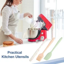 Unique Bargains Heat-resistant Scraper Silicone Spatula Spoon For Baking Cooking Mixing 8.5” White 3 Pcs 12 Unique Bargains Heat-resistant Scraper Silicone Spatula Spoon For Baking Cooking Mixing 8.5” White 3 Pcs -Kitchen Tools Shop GUEST eb243230 ceaf 4ab4 9f86 4cfc2d1dde69 2