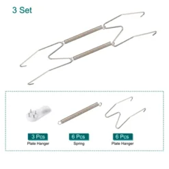 Unique Bargains Stainless Steel Plate Hanger Kitchen Dish Racks For Decorative Plates 10 Inch Silver -Kitchen Tools Shop GUEST eb5bd48b 84b3 4ca8 9a6a f4763f3e63dc