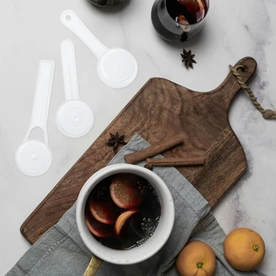 Unique Bargains Plastic Disposable Coffee Spices Measuring Spoons With Short Handle 5 Pcs 6 Unique Bargains Plastic Disposable Coffee Spices Measuring Spoons With Short Handle 5 Pcs - Image 4