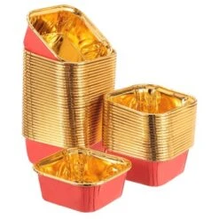 Unique Bargains Greaseproof Party Single-sided Aluminum Foil Cupcake Liners 50 Pcs -Kitchen Tools Shop GUEST ecdeacda d92a 4e6a 9ac4 c5b5fdcfe00c