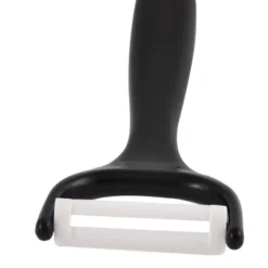 Unique Bargains Household Kitchen Vegetable Fruit Peeler Black 1 Pc