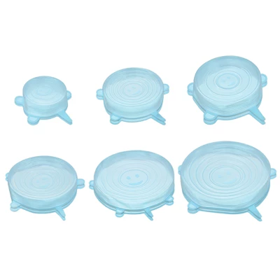 Unique Bargains Reusable Silicone Stretch Lids For Bowls And Food Covers 2 Sets 11 Unique Bargains Reusable Silicone Stretch Lids For Bowls And Food Covers 2 Sets - Image 9