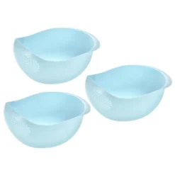 Unique Bargains Rice Washing Bowl Colander Rice Strainer Basket Multipurpose Basket 10 Unique Bargains Rice Washing Bowl Colander Rice Strainer Basket Multipurpose Basket -Kitchen Tools Shop GUEST edf204a2 f1ed 4fbe b686 778ed4f52462