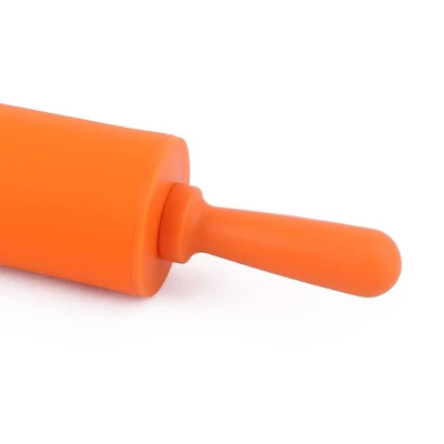 Unique Bargains Lightweight Smooth Surface Comfortable Daily Use Rolling Pin 6.9" Orange 1 Pc 4 Unique Bargains Lightweight Smooth Surface Comfortable Daily Use Rolling Pin 6.9" Orange 1 Pc - Image 2