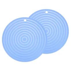 Unique Bargains Round Heat Resistant Silicone Trivet Mat With Hang Hole 2 Pcs 26 Unique Bargains Round Heat Resistant Silicone Trivet Mat With Hang Hole 2 Pcs -Kitchen Tools Shop GUEST ef48938b 6f33 4ae4 b390 645ac4d4593e