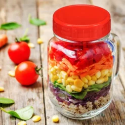 Unique Bargains Regular Mouth Plastic Mason Jar Lids With Silicone Sealing Ring 24 Pcs -Kitchen Tools Shop GUEST ef9a13e8 1499 4f40 9317 f8fef79e4ebc