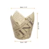 Unique Bargains Greaseproof Paper Desserts Muffins Liners Tulip Baking Cups 50 Pcs 1.97" X 3.15" 1 Unique Bargains Greaseproof Paper Desserts Muffins Liners Tulip Baking Cups 50 Pcs 1.97" X 3.15" -Kitchen Tools Shop GUEST f065bfda 3c99 45ce 904d 06da9d920f3d