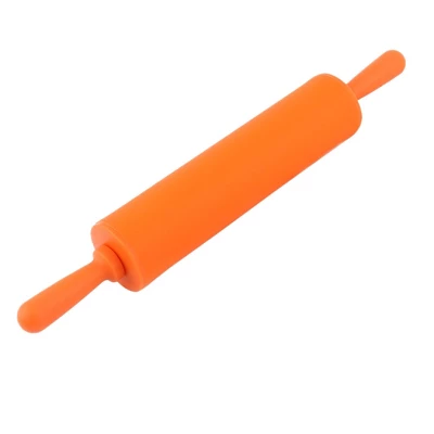 Unique Bargains Lightweight Smooth Surface Comfortable Daily Use Rolling Pin 6.9" Orange 1 Pc 6 Unique Bargains Lightweight Smooth Surface Comfortable Daily Use Rolling Pin 6.9" Orange 1 Pc - Image 4