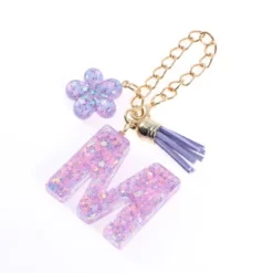 Unique Bargains Star Sequin Letter M Flower Tassel Water Cup Pendant Purple 1 Pc -Kitchen Tools Shop GUEST f19e541a 9797 4aa6 926c 3c9a1cf8b282