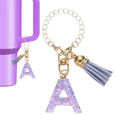 Unique Bargains Resin Lightweight Decorative Sparkling Purple Sequins Tumbler Cup Charm 9 Unique Bargains Resin Lightweight Decorative Sparkling Purple Sequins Tumbler Cup Charm - Image 7