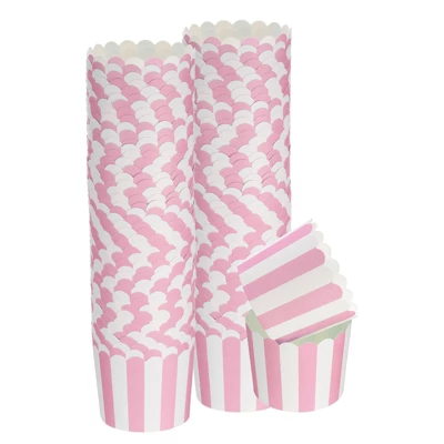Unique Bargains Greaseproof Disposable Cakes Muffins Liners Stripe Paper Baking Cups 6oz 100 Pcs 7 Unique Bargains Greaseproof Disposable Cakes Muffins Liners Stripe Paper Baking Cups 6oz 100 Pcs - Image 5