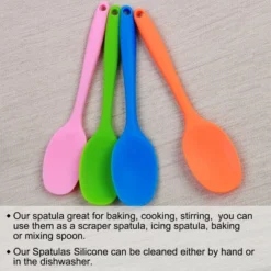 Unique Bargains Heat Resistant Non-scratch Non Stick Rubber Spatula 8.3" X 1.57" 4 Pcs -Kitchen Tools Shop GUEST f421fe5e 2b31 44a7 8af0 b9d0cb446d32