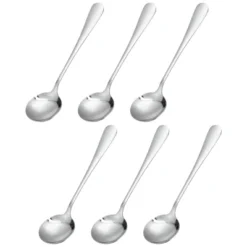 Unique Bargains Stainless Steel Dinner Tea Soup Round Spoons 6 Pcs Silver 21 Unique Bargains Stainless Steel Dinner Tea Soup Round Spoons 6 Pcs Silver -Kitchen Tools Shop GUEST f42f3a90 b69c 4568 9a0f 9445f444079a
