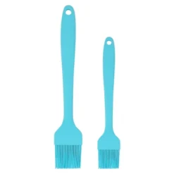 Unique Bargains Heat Resistant Non-stick Grilling Oil Baking Basting Silicone Brush Blue 2 Pcs -Kitchen Tools Shop GUEST f57d2ad1 b0e7 4921 bc89 f144fe726200