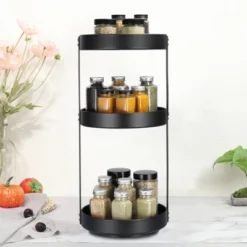 Unique Bargains Multifunctional Durable 360° Rotation 3 Tiers Lazy Susan Organizer -Kitchen Tools Shop GUEST f5bda7fc c561 4fdd 9ea7 ad3e82553ee0