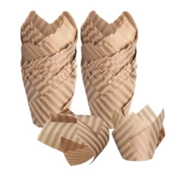 Unique Bargains Greaseproof Oven Safe Cupcake Liners Tulip Baking Cups 150 Pcs -Kitchen Tools Shop GUEST f617bcee 4771 4045 96be 15db2b3afe80