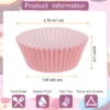 Unique Bargains Greaseproof Disposable Standard Size Cake Cookie Baking Cups 100 Pcs Pink -Kitchen Tools Shop GUEST f7e87dda 81f7 49c7 b463 db7899e77603