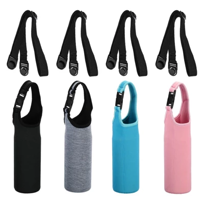 Unique Bargains Neoprene Insulated Removable Shoulder Straps Water Bottle Sling Bags 2.64"x7.28" 4 Pcs 8 Unique Bargains Neoprene Insulated Removable Shoulder Straps Water Bottle Sling Bags 2.64"x7.28" 4 Pcs - Image 7