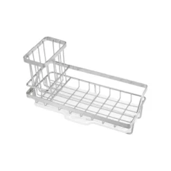 Unique Bargains Kitchen Storage Stainless Steel Sink Caddy 8.27"x3.5"x2.52" -Kitchen Tools Shop GUEST fa05c40f db03 4c3d 9c25 5a99dafc24fa
