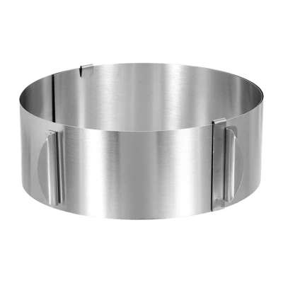 Unique Bargains Adjustable Stainless Steel Nonstick Retractable Round Cake Ring 17 Unique Bargains Adjustable Stainless Steel Nonstick Retractable Round Cake Ring - Image 15