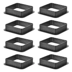Unique Bargains Perforated Non-stick Odorless Square Shape Cake Mousse Ring -Kitchen Tools Shop GUEST faa469a9 e5aa 4bd9 9a34 00e882cd508c
