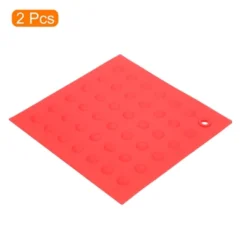 Unique Bargains Silicone Heat Resistant Non-slip Flexible Trivet Mats 6.9 Inch Red 2 Pcs 6 Unique Bargains Silicone Heat Resistant Non-slip Flexible Trivet Mats 6.9 Inch Red 2 Pcs -Kitchen Tools Shop GUEST fabae2b9 6fcc 4469 86c6 7dbf9a6a0a4a