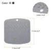 Unique Bargains Silicone Heat Resistant Non-slip Durable Trivet Deep Gray, Light Gray 2 Pcs -Kitchen Tools Shop GUEST fb32a4bc 26fa 4005 90d0 0c160980eddc