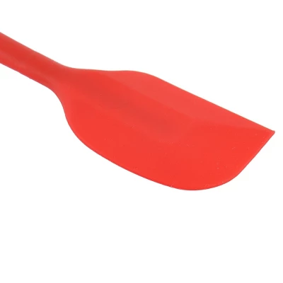 Unique Bargains Kitchen Decorating Mixing Cake Spatula Scraper Red 1 Pc 4 Unique Bargains Kitchen Decorating Mixing Cake Spatula Scraper Red 1 Pc - Image 2