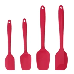 Unique Bargains Heat Resistant Non-scratch Non Stick Dishwasher Safe Spatula Set Red 4 Pcs -Kitchen Tools Shop GUEST fcf47a93 9512 4edf b5c1 ac02e365197d