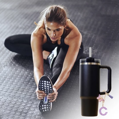 Unique Bargains Star Sequin Letter C Butterfly Tassel Water Cup Pendant Purple 1 Pc 5 Unique Bargains Star Sequin Letter C Butterfly Tassel Water Cup Pendant Purple 1 Pc - Image 3